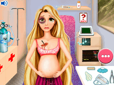 Pregnant Rapunzel Ambulance