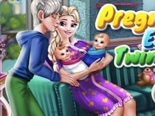 Pregnant Elsa Twins Birth Online