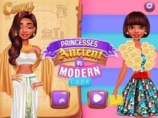 Princess Ancient vs Modern Look