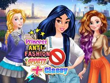 Princess Anti-Fashion: Sporty Plus Classy