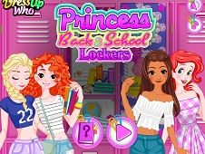 Princess Back 2 School Lockers