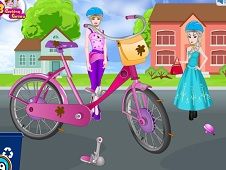 Princess Bicycle Cleaning