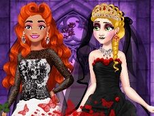 Princess Black Wedding Dresses