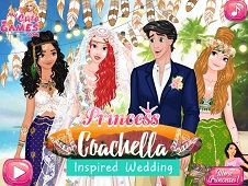 Princess Coachella Inspired Wedding