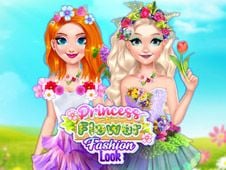 Princess Flower Fashion Look