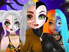 Princess Halloween Makeup Halffaces Tutorial Online