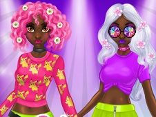 Princess Incredible Neon Hairstyles