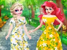 Princess Spring Nail Design