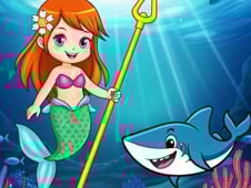 Princess vs Shark
