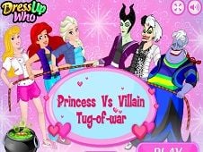 Princess vs Villain Tug of War