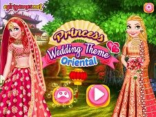 Princess Wedding Theme Oriental