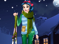 Princess Winter Skiing