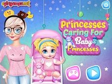 Princesses Caring for Baby Princesses Online