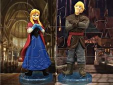 Princess Anna and Kristoff Puzzle