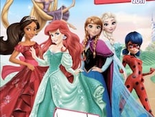 Princess Coloring Book  Online