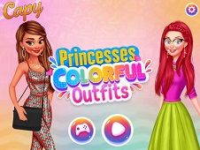 Princesses Colorful Outfits Online