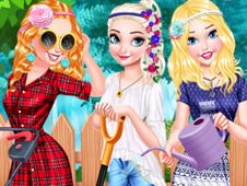 Princesses Gardening in Style Online