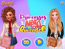 Princesses Nerd vs QueenBee