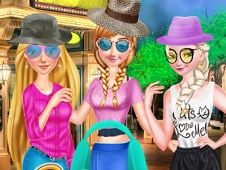 Princesses Spring Casual Dressup