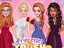 Princesses Trash My Wedding Dress