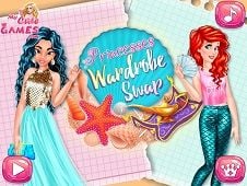 Princesses Wardrobe Swap Online