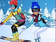 Princesses Go Skiing Online