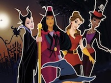 Princesses Halloween Night Online