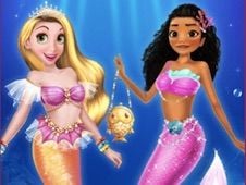 Princesses Turn into Mermaid Online