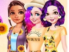 Princesses Sunflower Delight Online