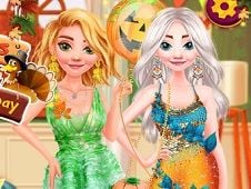 Disney Princesses Thanksgiving Day