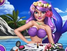 Princess Mermaid Make Up Style