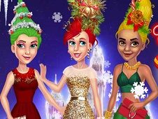 Christmas Tree Inspired Hairstyles Online