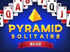 Pyramid Solitaire Blue Online