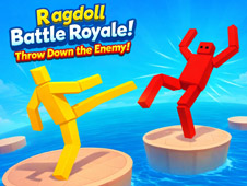 Ragdoll Battle Royale! Throw Down the Enemy!