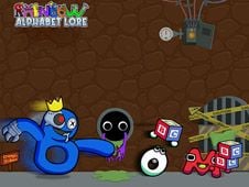 RAINBOW BUT IT'S ALPHABET LORE jogo online gratuito em Minijogos