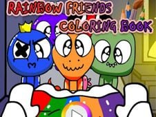 Rainbow Friends Coloring Book Online