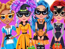 Rainbow Girls Halloween Salon