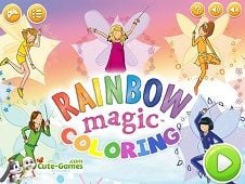 Rainbow Magic Coloring Online