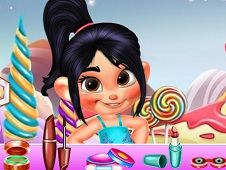 Ralph and Vanellope as Princess Online