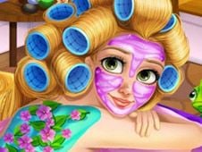 Rapunzel Spa Day