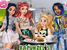 Rapunzel Brunch Date with Besties