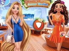 Rapunzel and Moana Summer Vacation Online