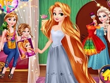 Rapunzel Design your Rainbow Dress