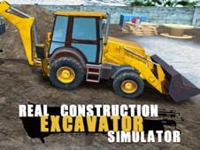 Real Construction Excavator Simulator