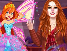 Red-Haired Fairy Fantasy vs Reality
