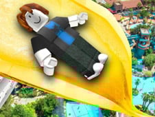 Robby: Slide Down the Water Slide