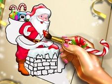 Santa Christmas Coloring Online