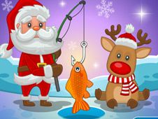 Santa's Christmas Fishing