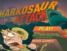 Sharkosaur Attack