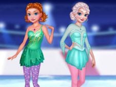 Sisters Ice Skating Glam Online